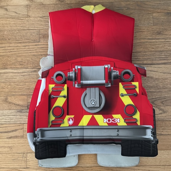 Rubie's Red Fire Truck Kids Costume - Picture 3 of 9